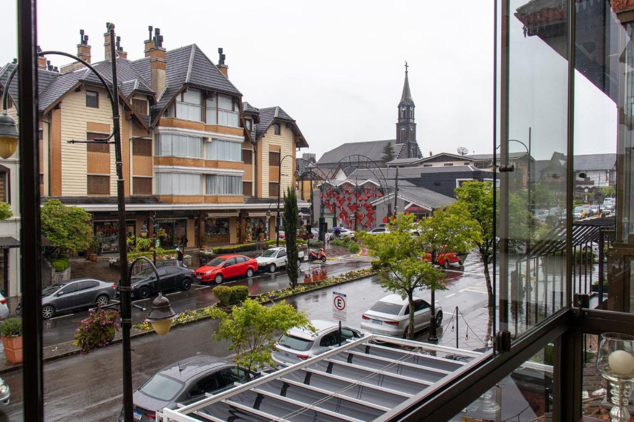 Locar-In Gramado- 100M Rua Coberta Apartment Exterior foto