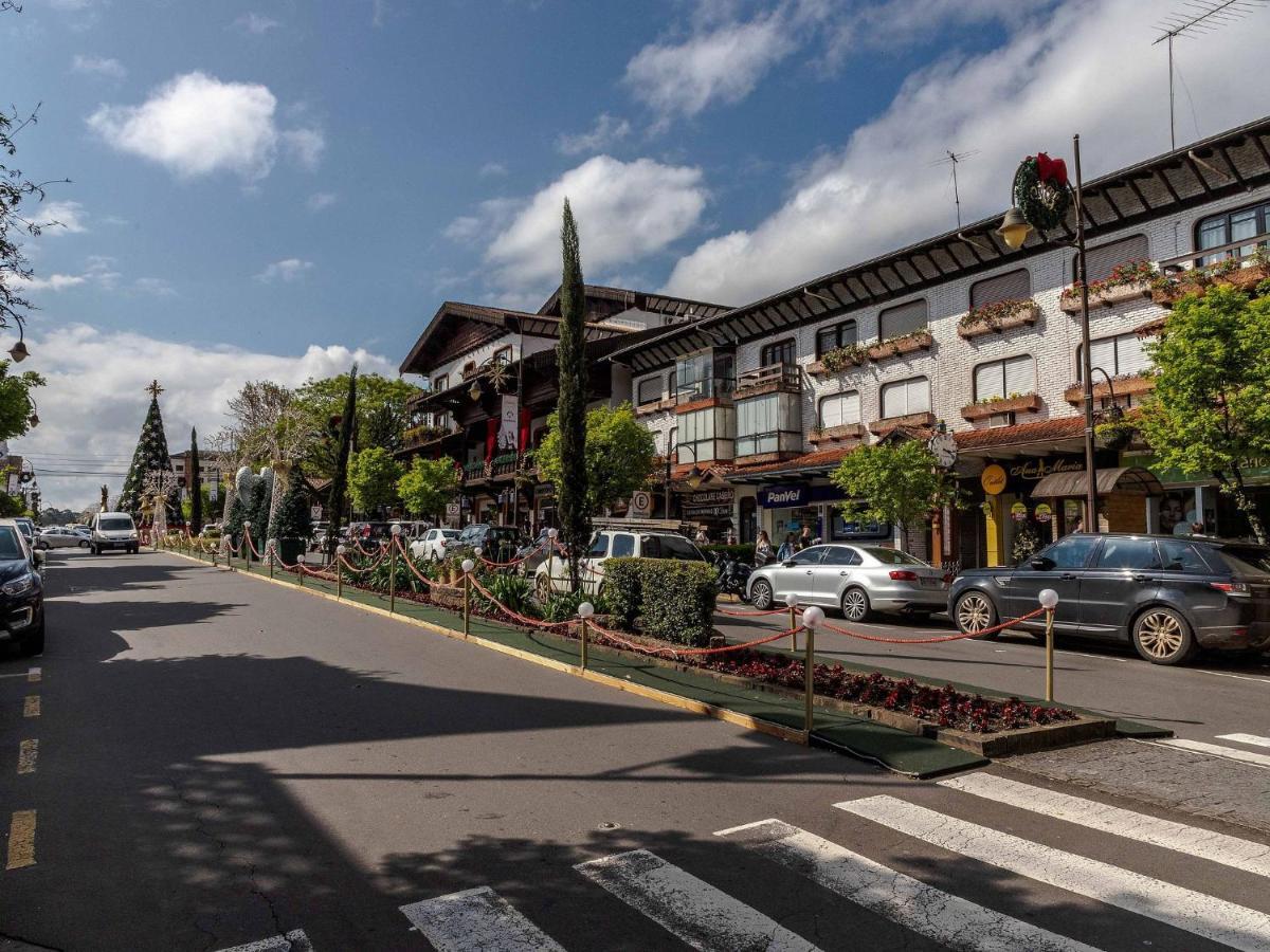 Locar-In Gramado- 100M Rua Coberta Apartment Exterior foto